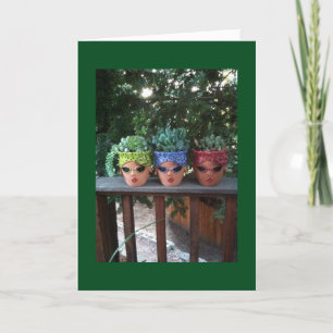 CARTÃO AMIGOS APONTADOS A ESPERAR PARA DIZER ANIVERSÁRIO