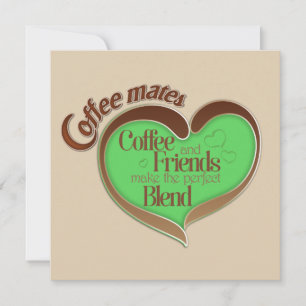 Cartão Amigos de café