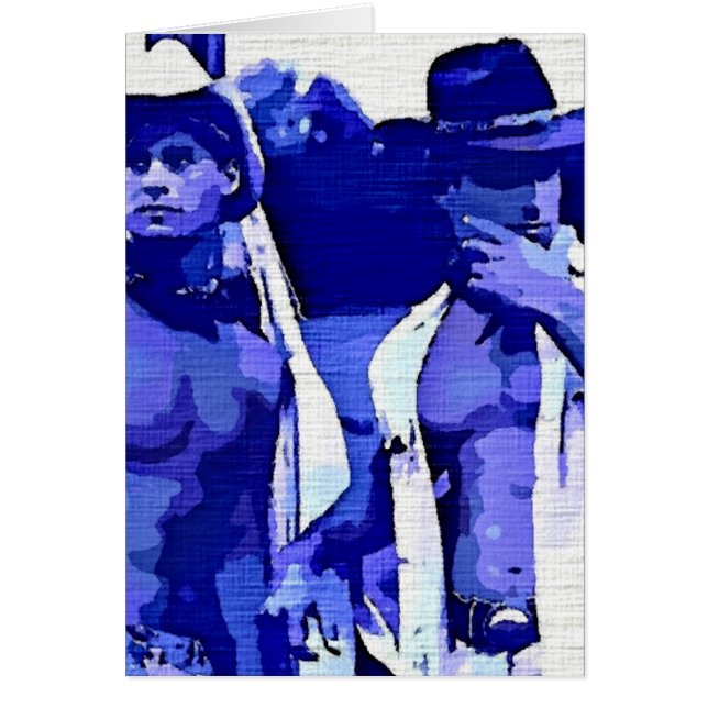 Cartão Amigos do vaqueiro (Frente)