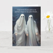 Amigos Fantasmas e Mensagem Boba de Amizade Divert