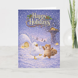 Cartão Amigos fazem feriados 