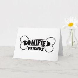 Cartão Amigos Isolados Cachorros Lealdades Menciona Melho