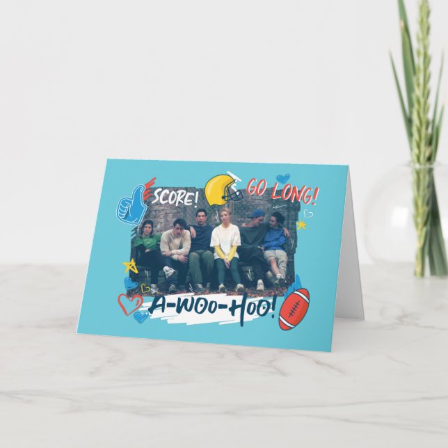 Cartão AMIGOS™| Jogo de futebol (Frente)