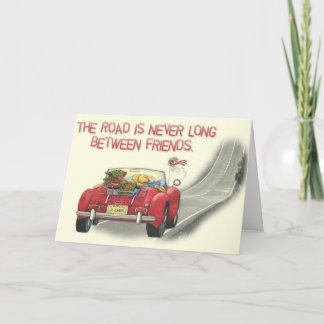 Cartão "amigos" Notecard