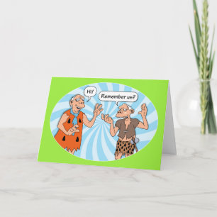 Cartão Amigos Velhos Lembram-Se Do Seu Aniversário