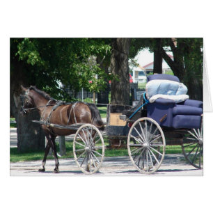 Cartão Amish Recliner All Occassion Greeting Card