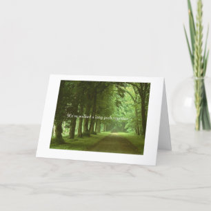 Cartão Amizade, Caminho