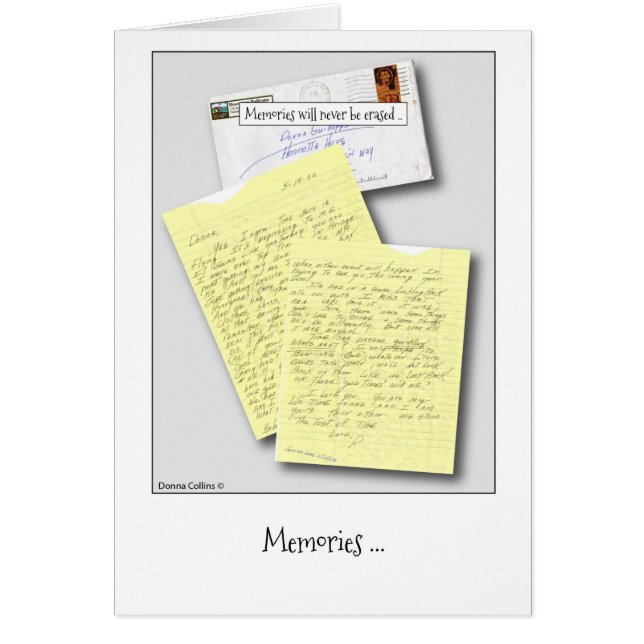 Cartão Amizade - Carta (Frente)