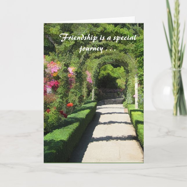 Cartão Amizade para o Dia de os namorados (Frente)