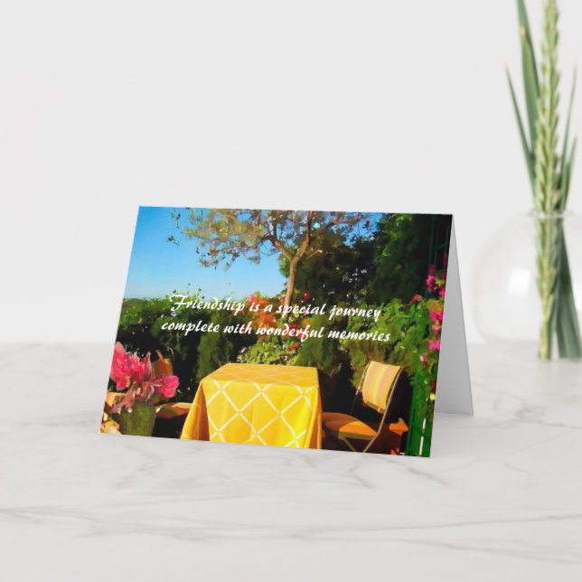 Cartão Amizade para o Dia de os namorados (Frente)