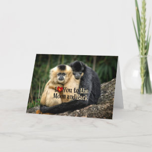 Cartão Amo-te à Lua e Volta