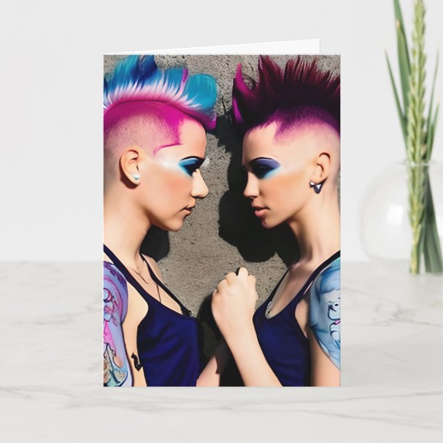 Cartão Amo-Te Boo, Feliz Aniversário Personalizado (Frente)