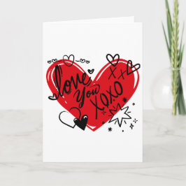 Cartão Amo você