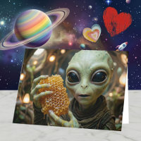 Amo Você Além das Estrelas | Aniversário | Alien