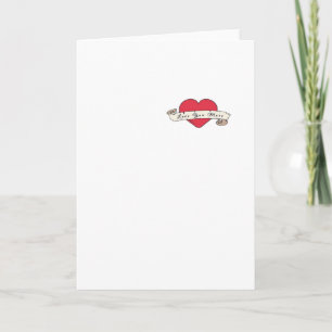 Cartão Amo você mais coração design vibração vintage