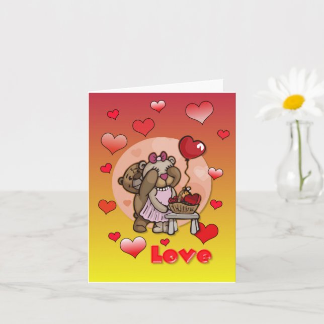 Cartão Amor (Planta pequena)