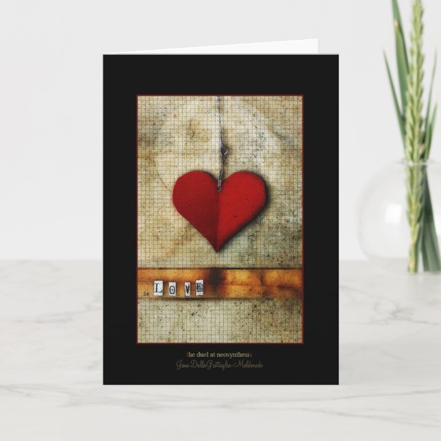 Cartão Amor (Frente)