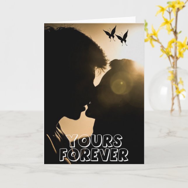 Cartão Amor (Flor Amarela)