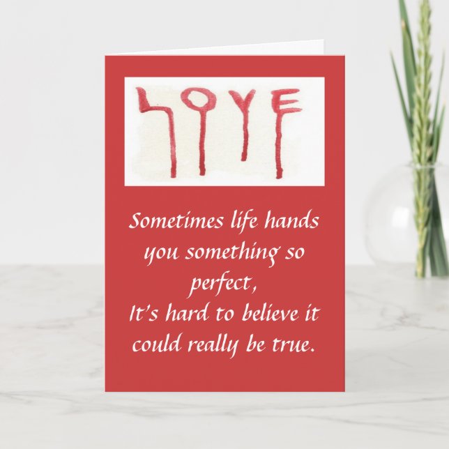 Cartão Amor (Frente)