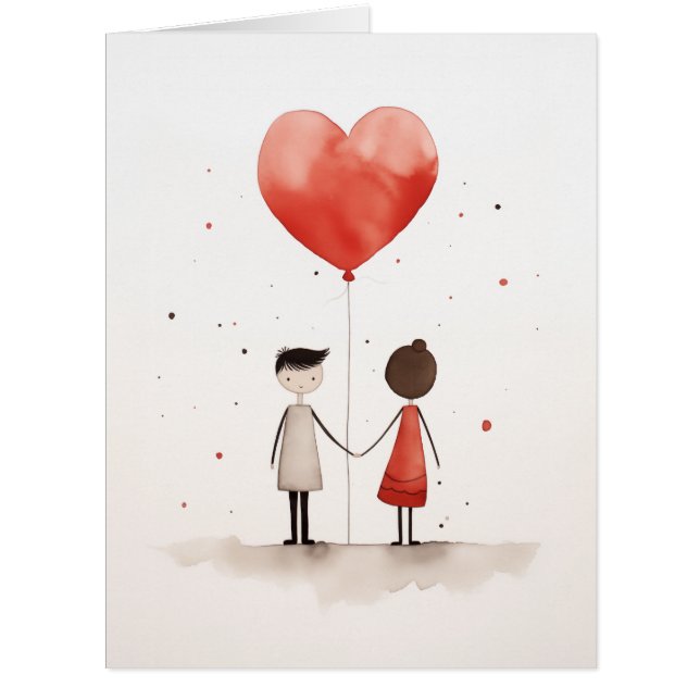 Cartão Amor à Simplicidade (Frente)