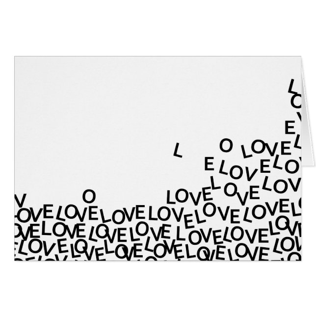 Cartão amor amor (Frente Horizontal)