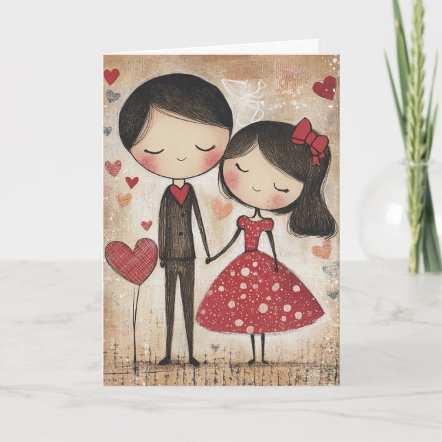 Cartão Amor ao Primeiro Sorriso (Frente)