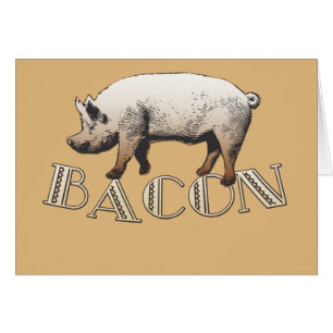 Cartão AMOR Bacon
