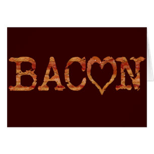 Cartão AMOR Bacon