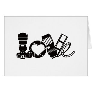 Cartão Amor com Câmera