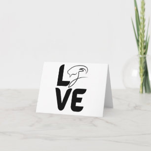 Cartão Amor com Goat como O VAZIO