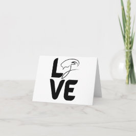 Cartão Amor com Goat como O VAZIO