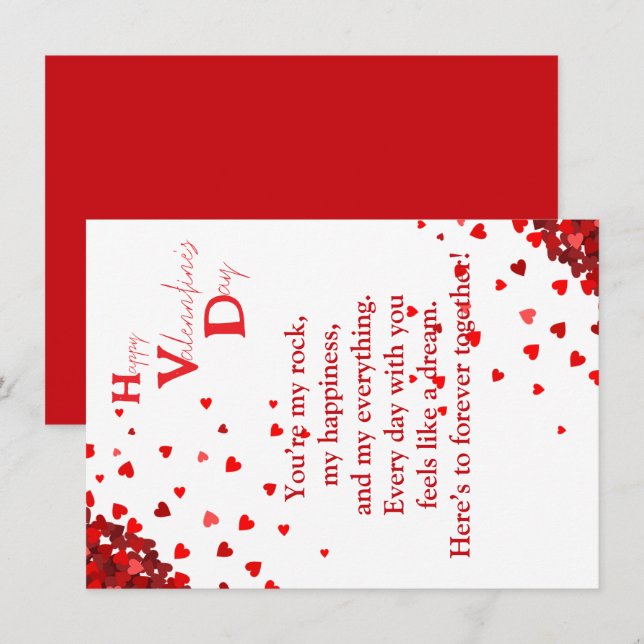 Cartão Amor com Gratidão  (Frente/Verso)