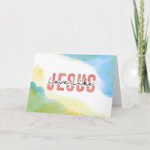 Amor Como Jesus Cristo, Bíblia de citação cristã