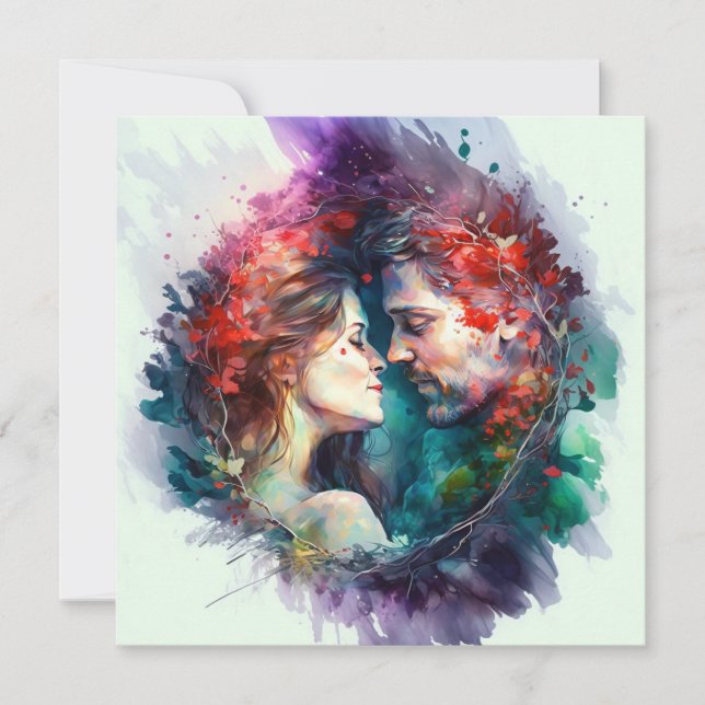 Cartão Amor Como Terra (Frente)