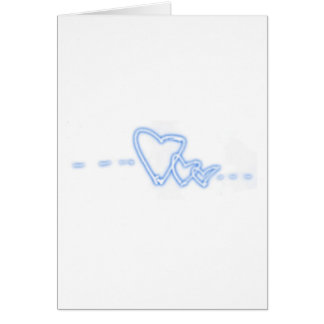 Cartão Amor da objectiva tripla