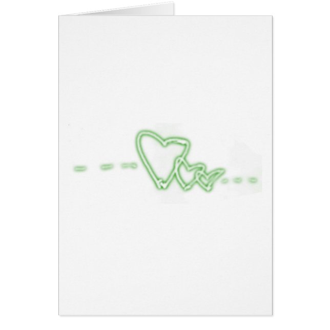 Cartão Amor da objectiva tripla (Frente)