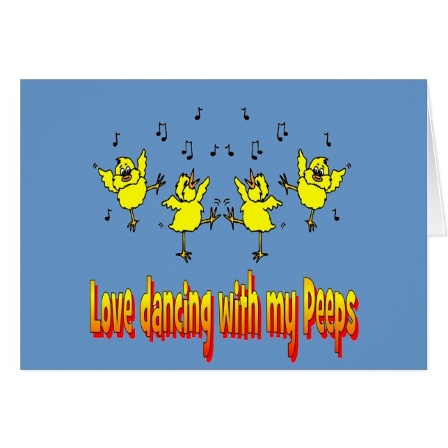 CARTÃO AMOR DANÇANDO COM OS MEUS PRESENTES (Frente Horizontal)