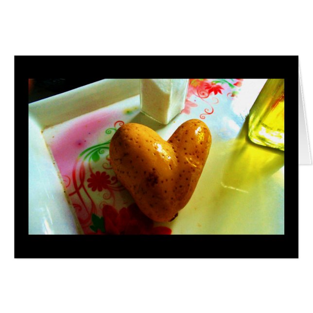 Cartão Amor de Batata (Frente Horizontal)
