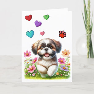 Cartão Amor de Cachorrinho - Veja por Dentro .