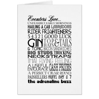 Cartão Amor de Eventers…