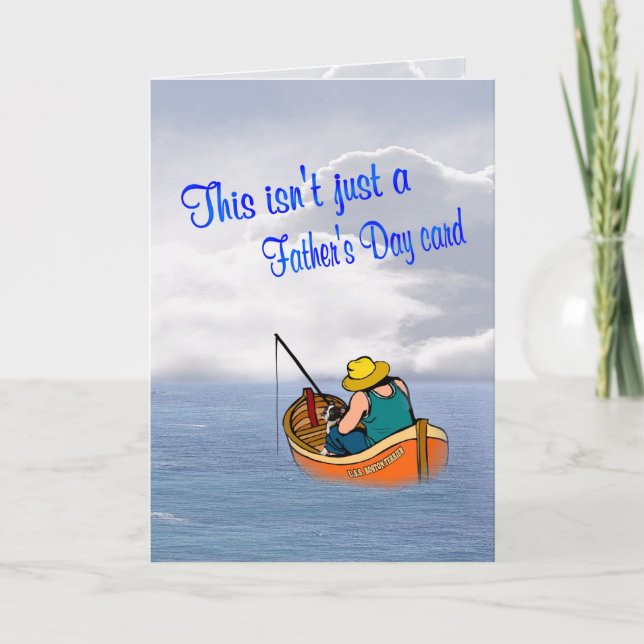 Cartão Amor de filhote de cachorro em um envelope - (Frente)