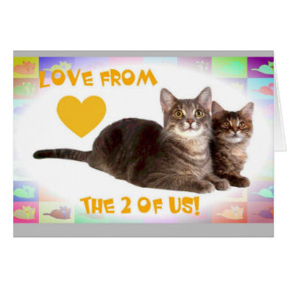 Cartão Amor de nós dois!