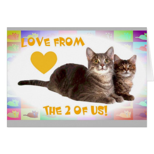 Cartão Amor de nós dois! (Frente Horizontal)