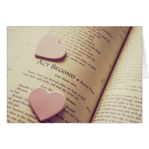 Cartão amor de shakespeare