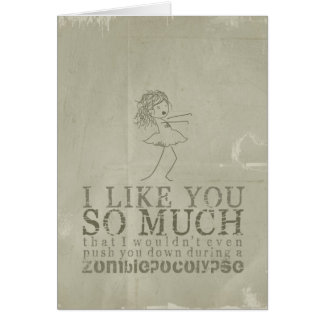Cartão Amor de Zombiepocolopyse