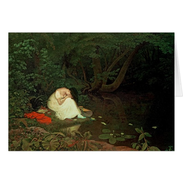 Cartão Amor Disappointed, 1821 (Frente Horizontal)