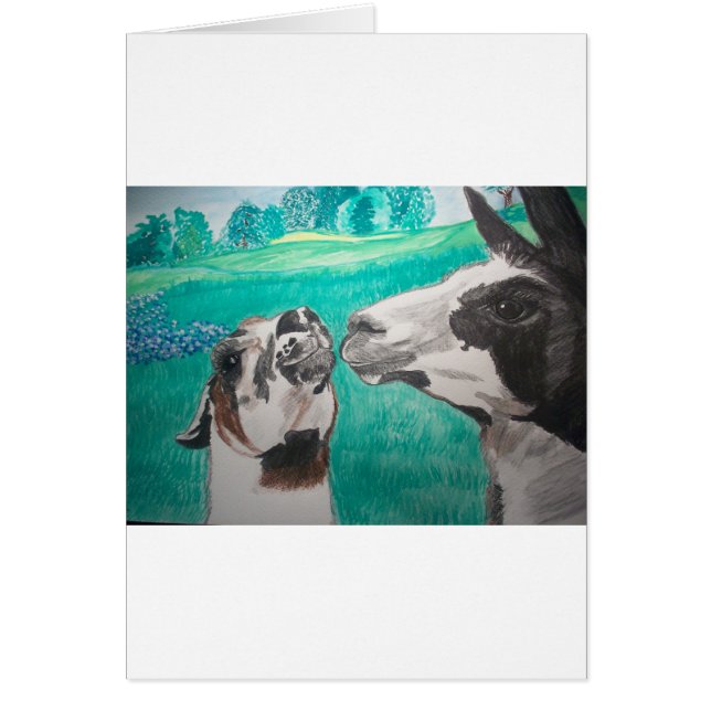 Cartão Amor do lama (Frente)