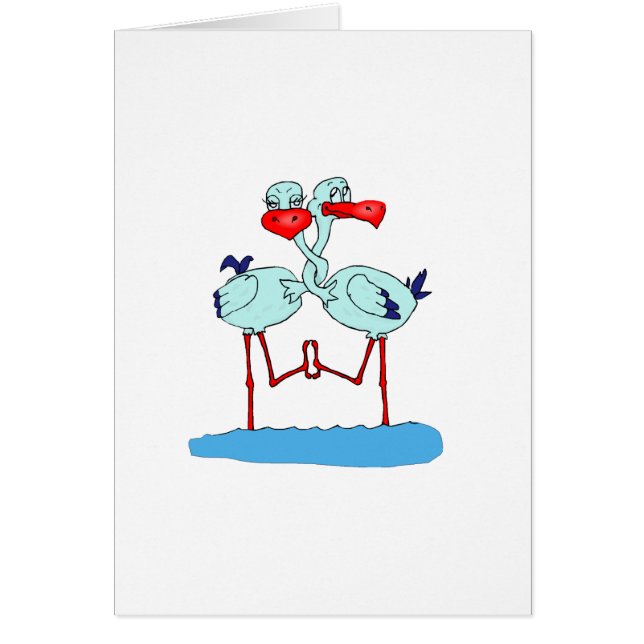 Cartão Amor do pelicano (Frente)