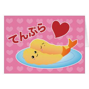 Cartão Amor do Tempura
