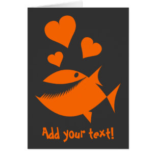 Cartão Amor dos peixes